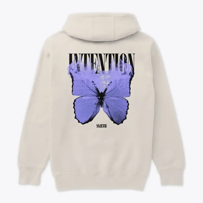 INTENTION BUTTERFLY - HOODIE