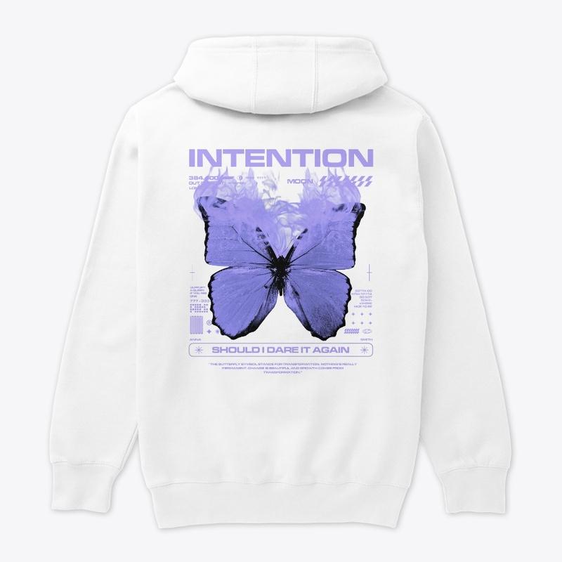 INTENTION BUTTERFLY - Hoodie